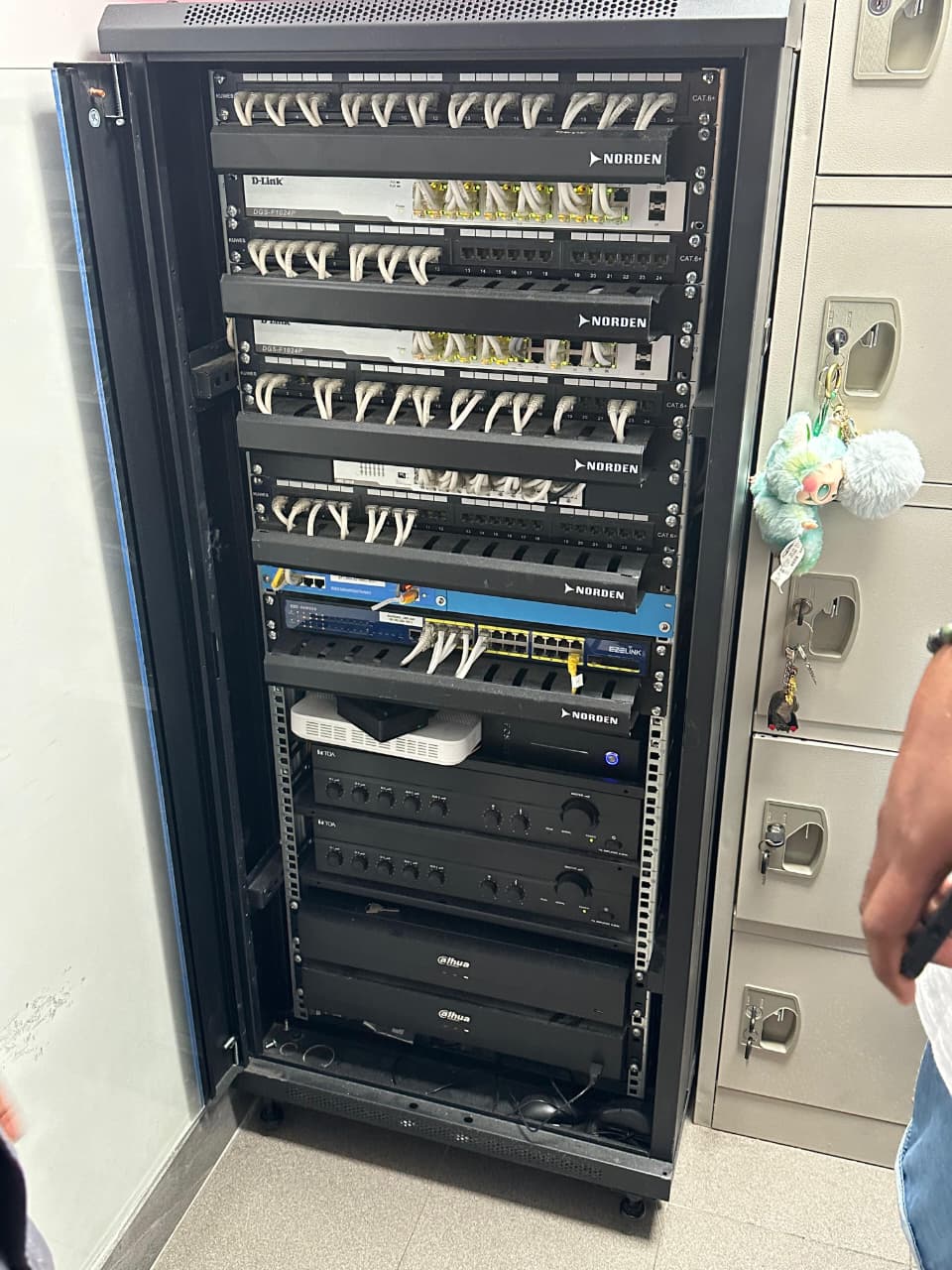 Background Music System, RAK — Networked to a Central Audio Server
