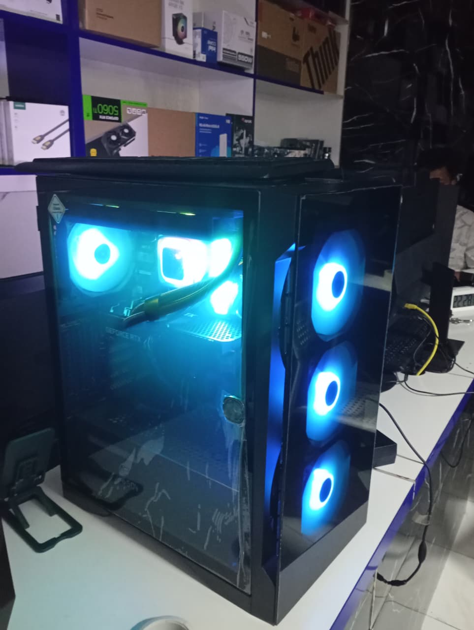 Custom-Built Gaming PC — RGB Cooling & RTX Graphics
